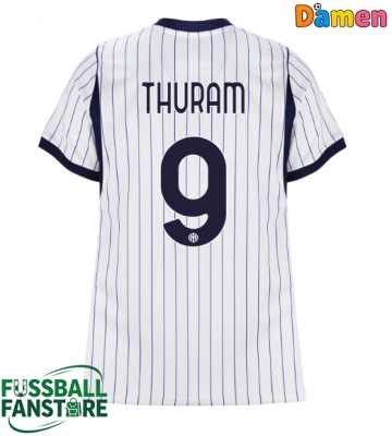 Inter Milan Marcus Thuram #9 Replik Auswärtstrikot Damen 2026-27 Kurzarm